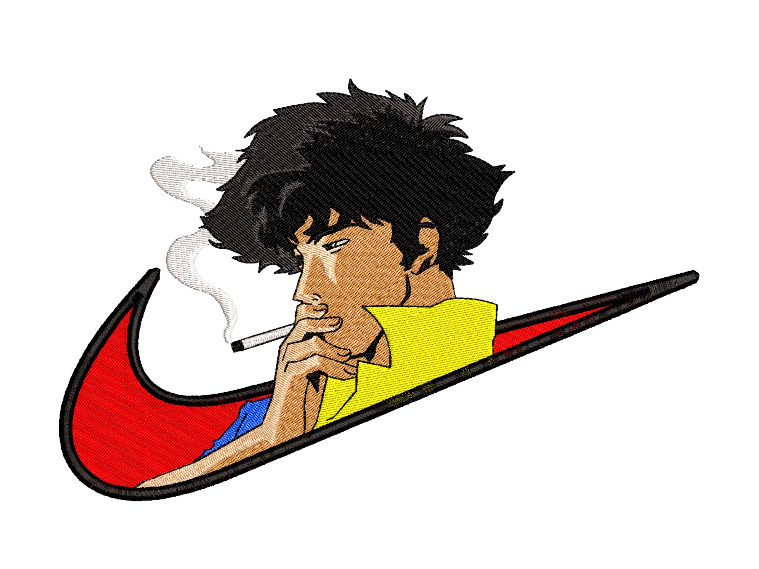 SPIKE NIKE DESIGN STITCHES