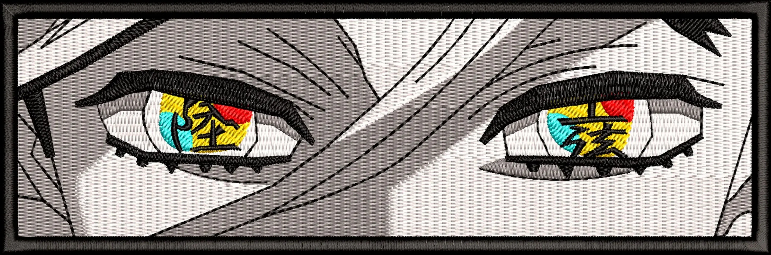 DOUMA EYES DESIGN STITCHES