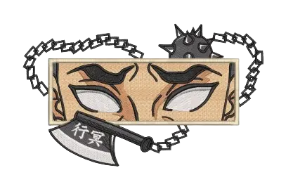GYOMEI EYES DESIGN STITCHES