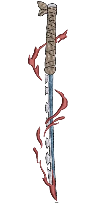 INOSUKE SWORDS DESIGN STITCHES