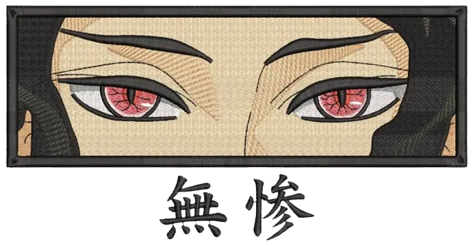 MUZAN EYES DESIGN STITCHES