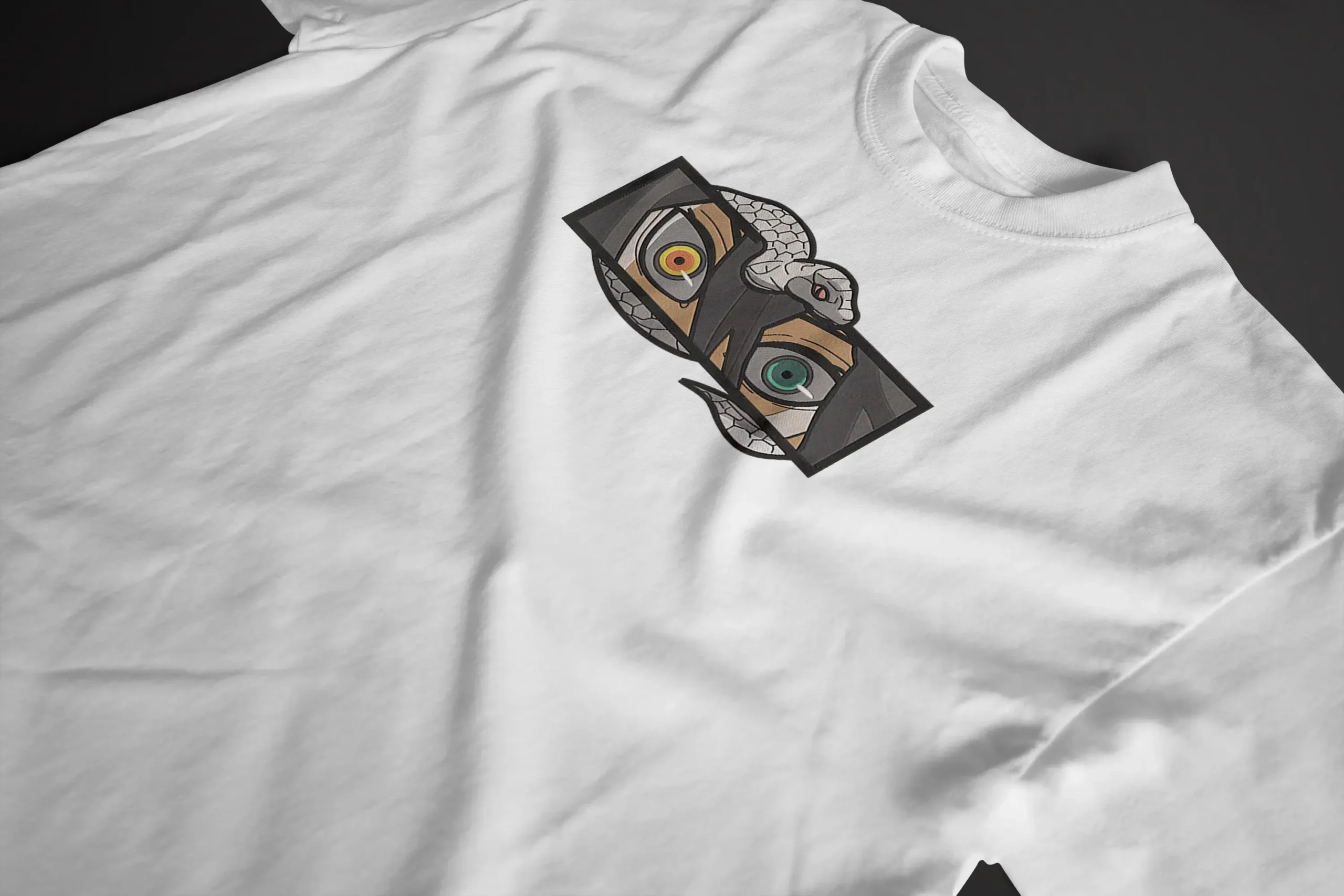 OBANA IGURO EYES DESIGN STITCHES