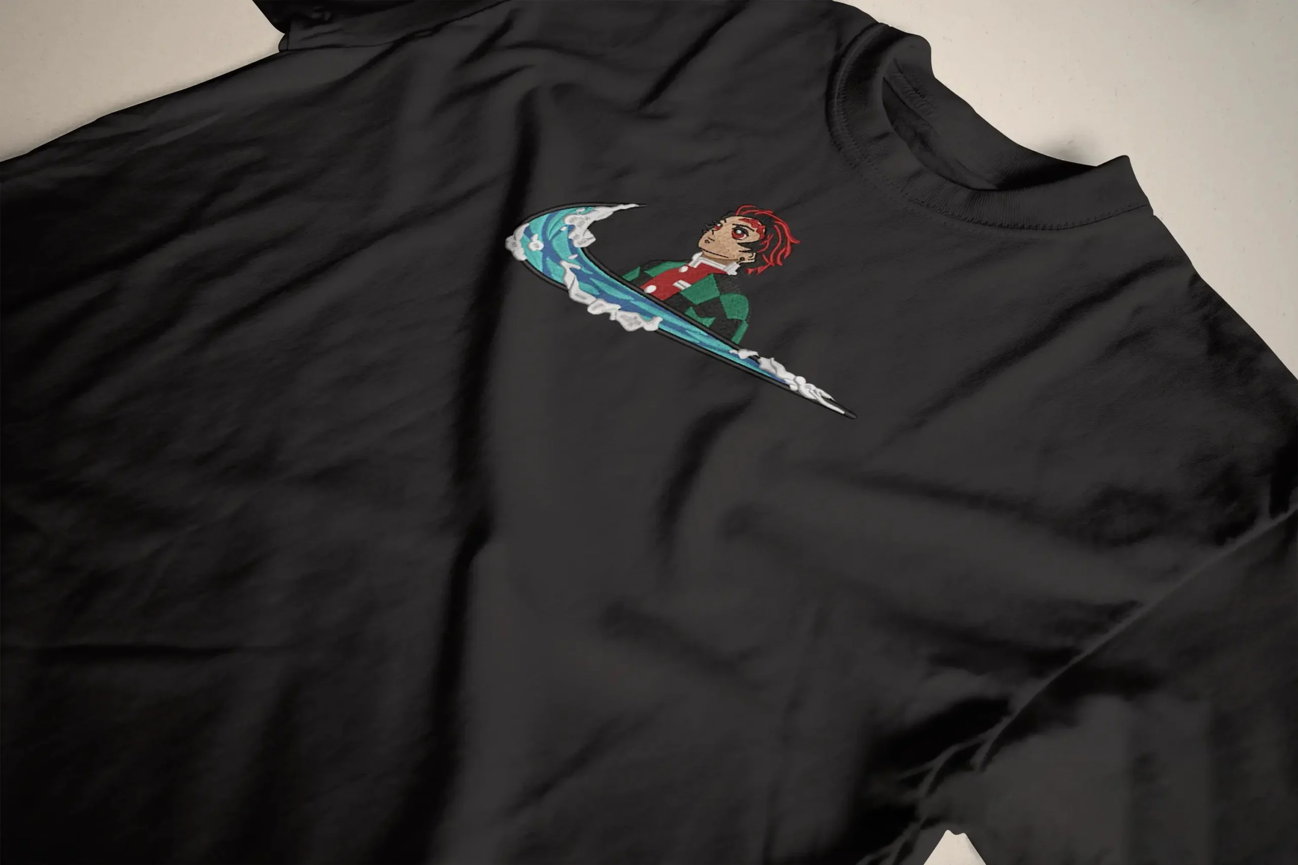 TANJIRO NIKE 3 DESIGN STITCHES