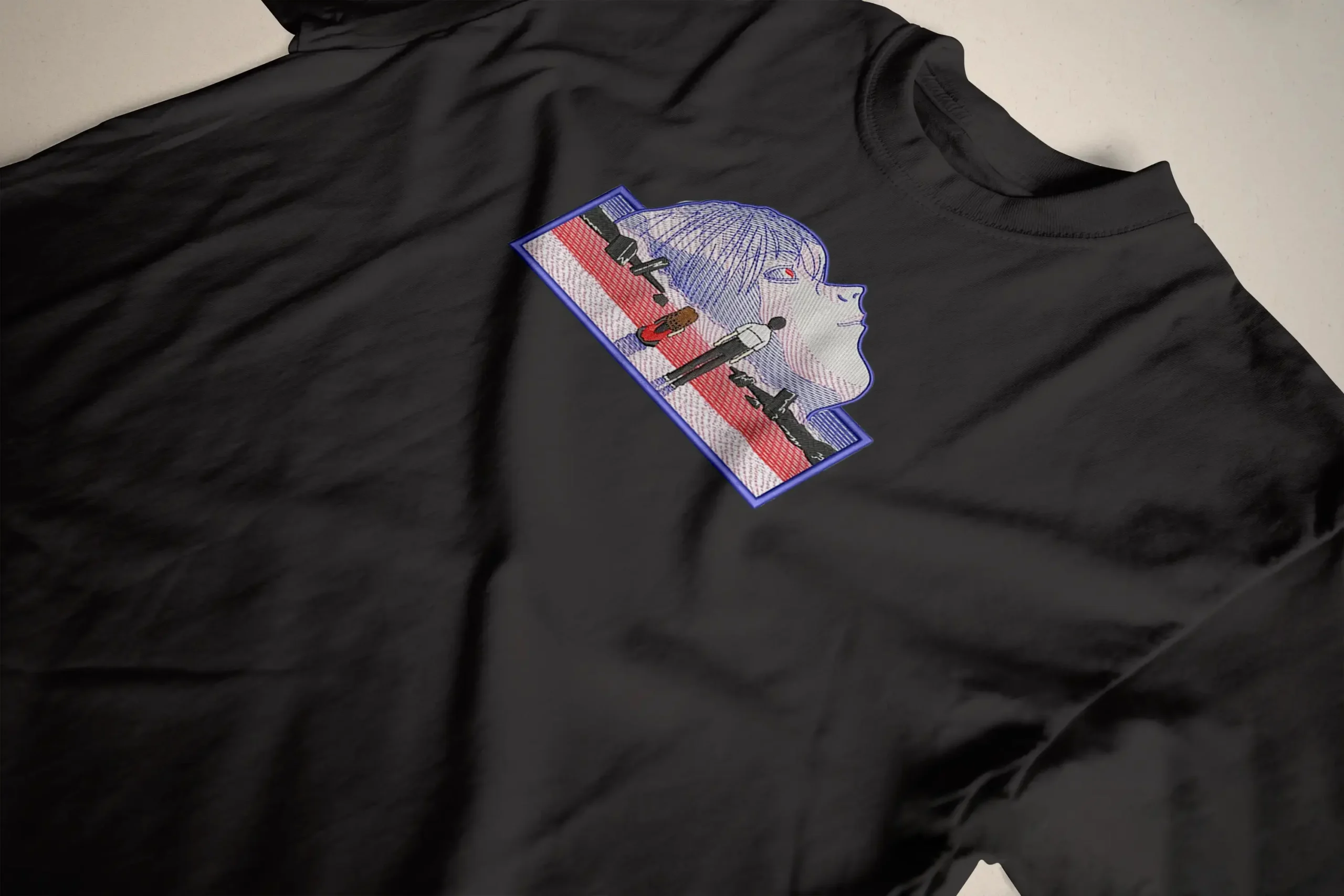 EVANGELION BOXED DESIGN STITCHES