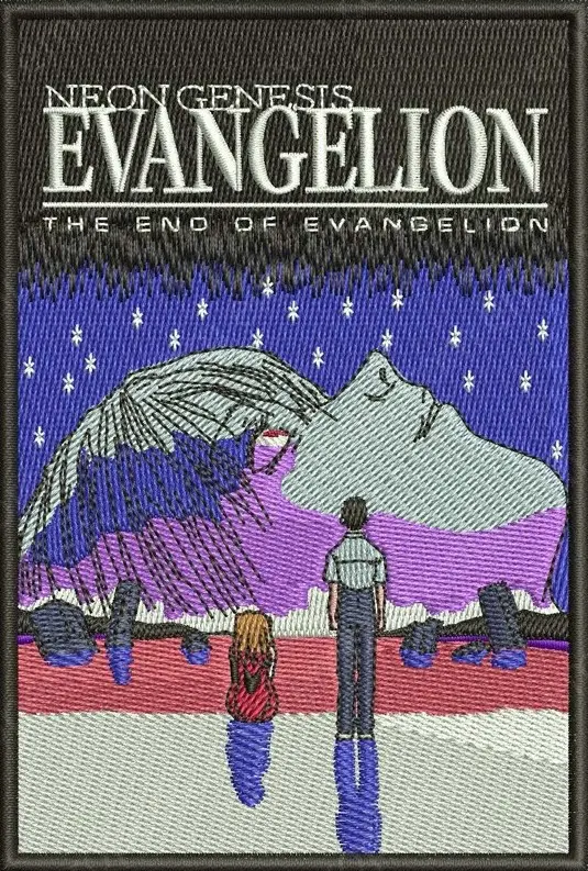 NEON EVANGELION DESIGN STITCHES