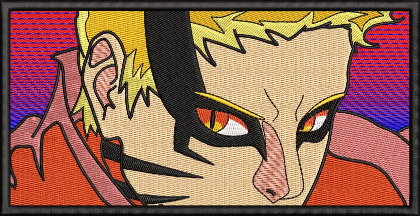 NARUTO BARION DESIGN STITCHES