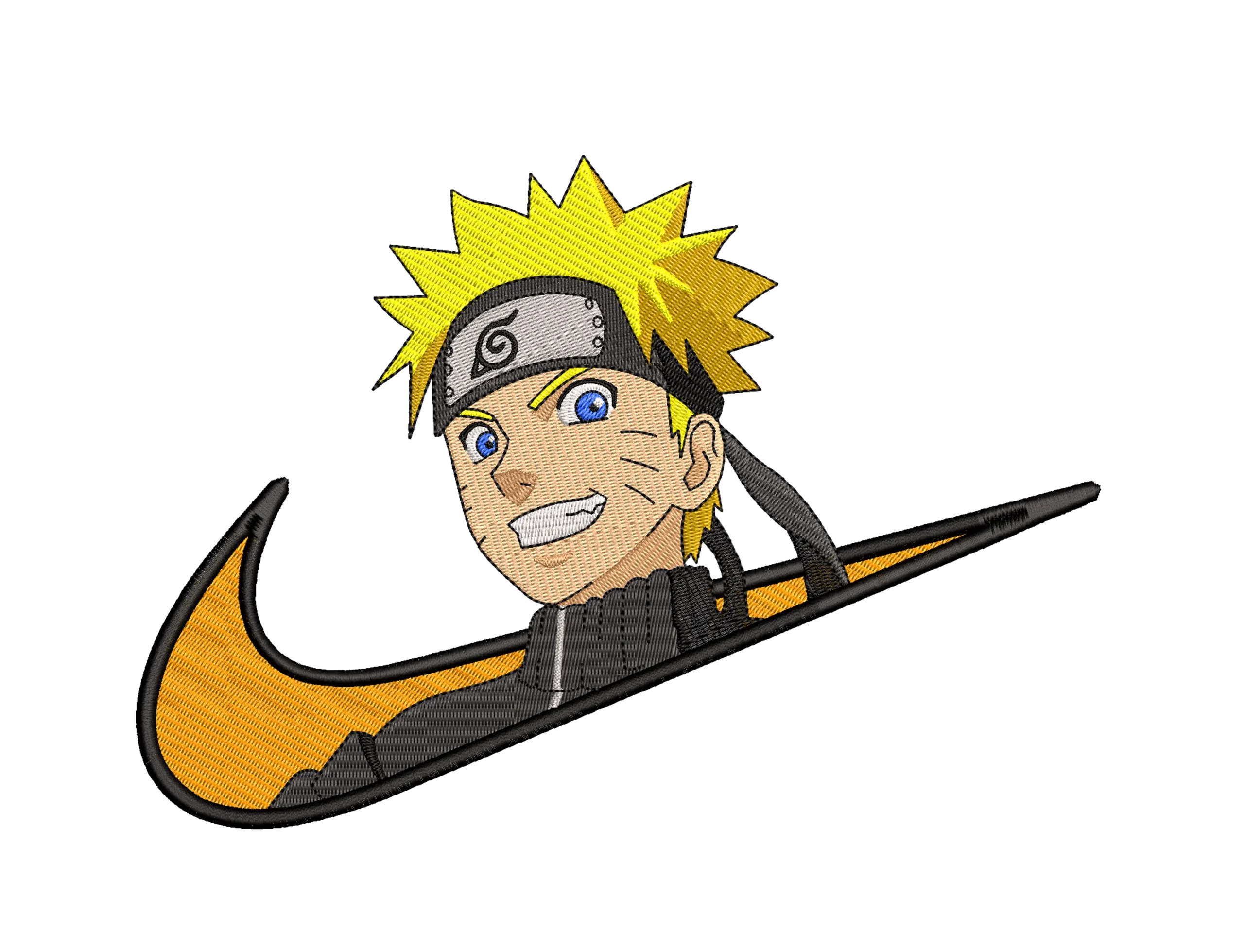 NARUTO NIKE DESIGN STITCHES
