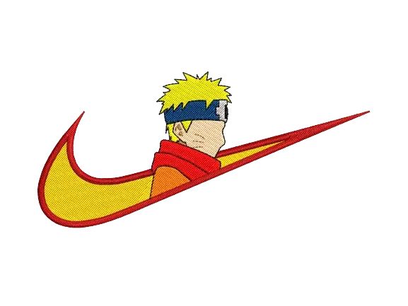 NARUTO NIKE 2 DESIGN STITCHES