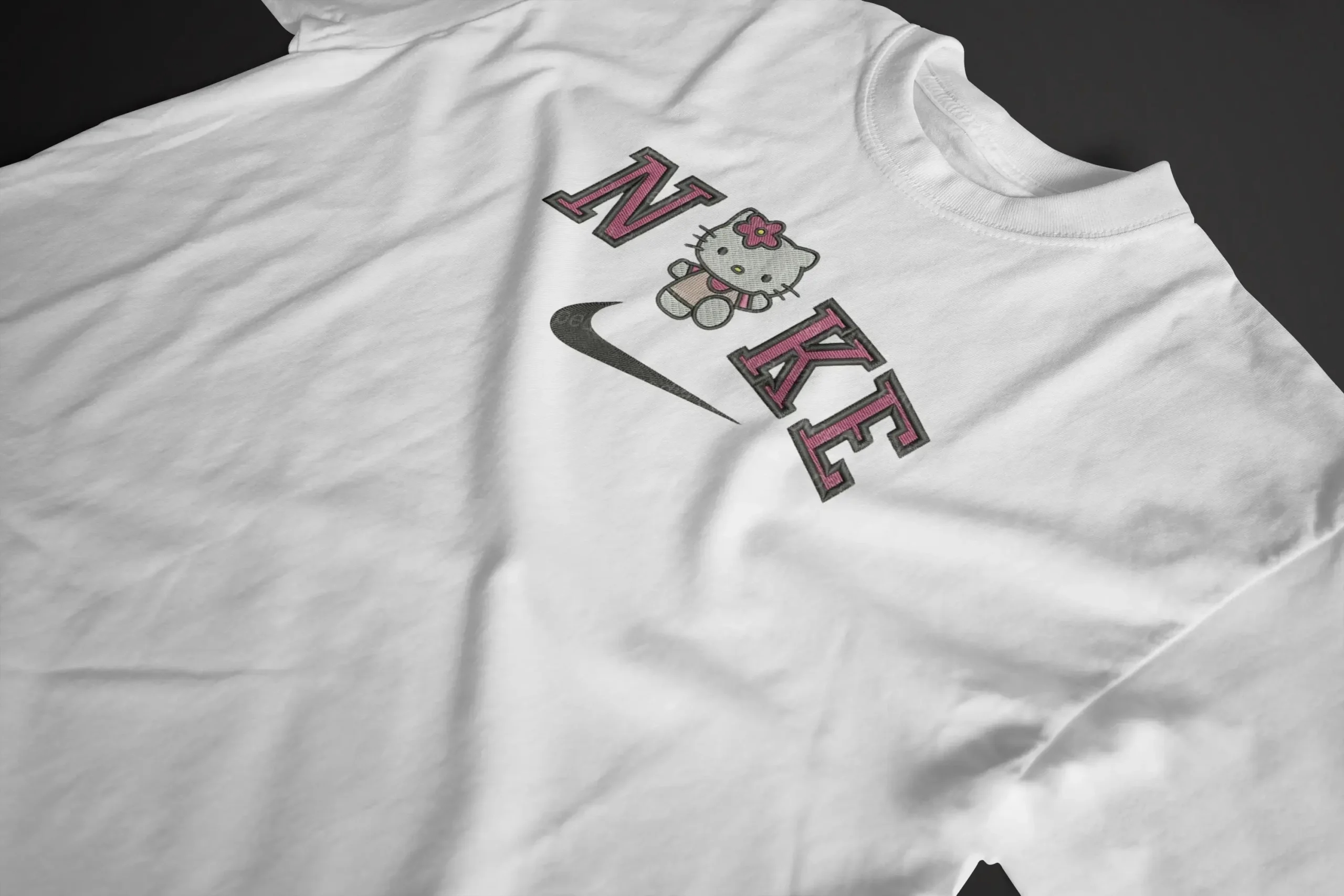 HELLO KITTY NIKE DESIGN STITCHES