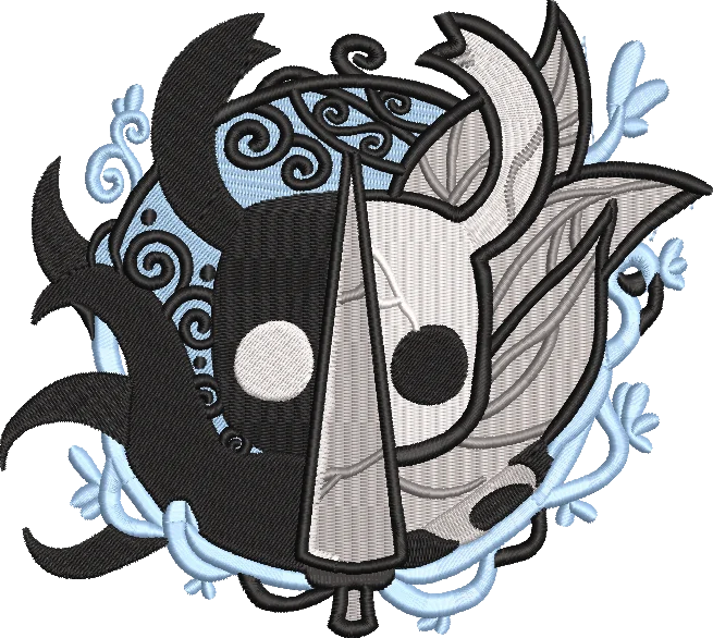 HOLLOW KNIGHT OVERSIZE DESIGN STITCHES