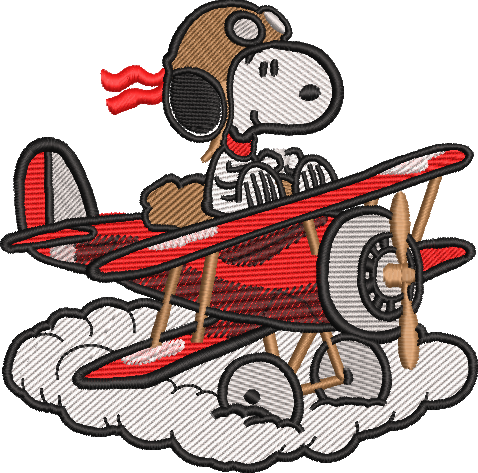 SNOOPY AVIÓN
